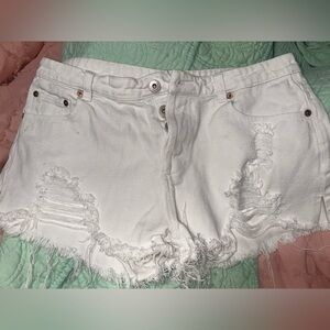 3 for $15. OFFERS OPEN! Women’s white shorts Dance & Marvel Large White Shorts